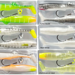 Swimbaits Samaki Boom Bait Mega Bomb Shad 7" Soft Plastic Fishing Lure