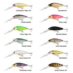 Hard Bodied Lures Samaki Redic Jerkbait DS60 Hardbody Fishing Lure