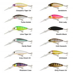 Hard Bodied Lures Samaki Redic Jerkbait MS60 Hardbody Lure