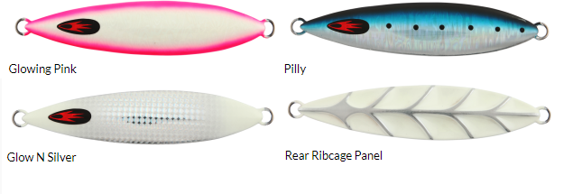 Micro Jigs Fishing Lures Samaki Ribcage Jig 20g