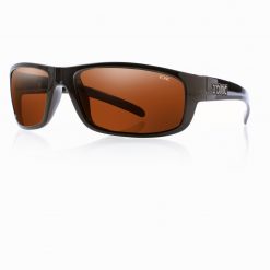 Tonic Eyeware Tonic Sunglasses Bono Shiny Blk Glass Photochromic Copper G2 Slicelens