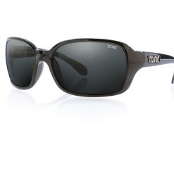 Tonic Eyeware Tonic Sunglasses Cove Shiny Blk Glass Photochromic Grey G2 Slicelens