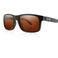 Tonic Eyeware Tonic Sunglasses Mo Matt Blk Glass Photochromic Copper G2 Slicelens