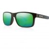 Tonic Eyeware Tonic Sunglasses Mo Matt Blk Glass Mirror Green G2 Slicelens