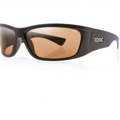 Tonic Eyeware Tonic Sunglasses Shimmer Matt Blk Glass Light Neon Copper G2 Slicelens