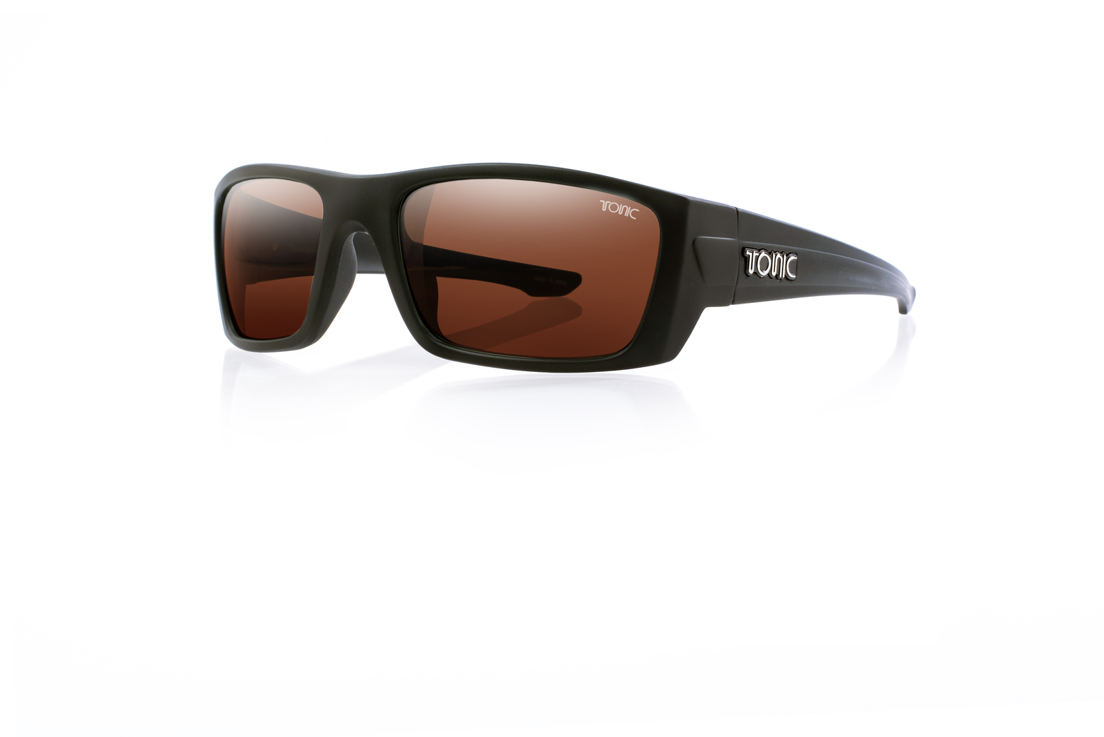 Tonic Eyeware Tonic Sunglasses Youranium Matt Blk Glass Photochromic Copper G2 Slicelens
